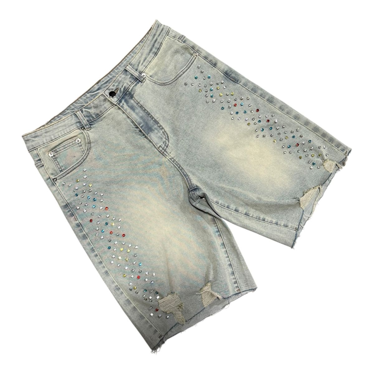 CONCEPT LA short "Elliot" Vtg Blue Wash (CSHORTS_7)