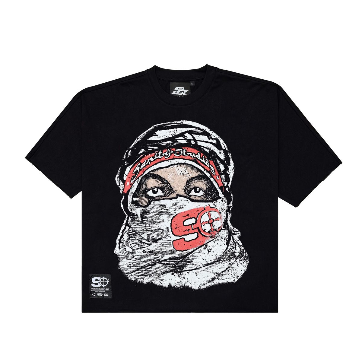 Sanity-Hatta T-SHIRT (Red) (sy-025)