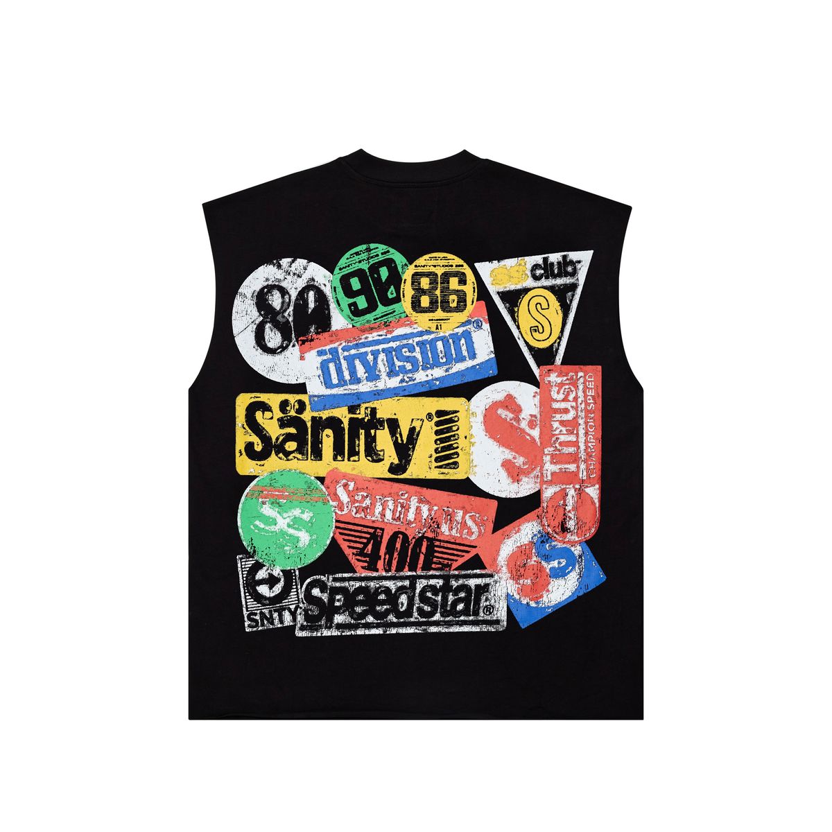 SANITY-Overdrive Sleeveless T-SHIRT (sy-028)