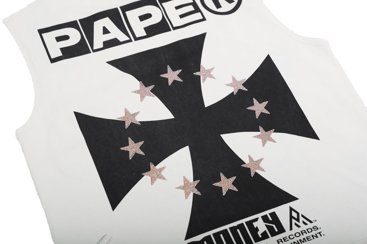 PAPER MONEY SHIRT MOTOR CUTOFF (BH3552)