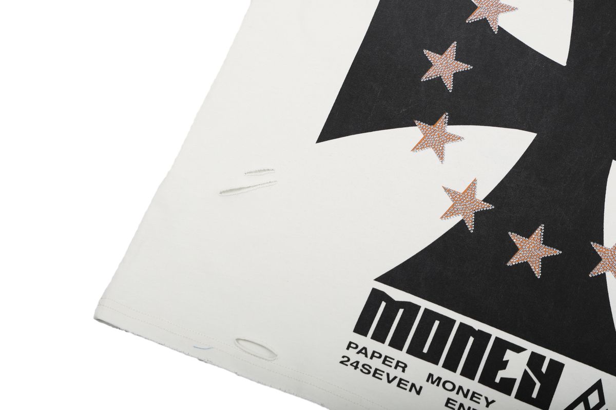 PAPER MONEY SHIRT MOTOR CUTOFF (BH3552)