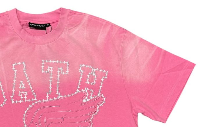 THE SYNDICATE t-shirts Oath Track 2" Pink W (SYN_TEE 21 (2))