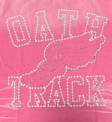 THE SYNDICATE t-shirts Oath Track 2" Pink W (SYN_TEE 21 (2))