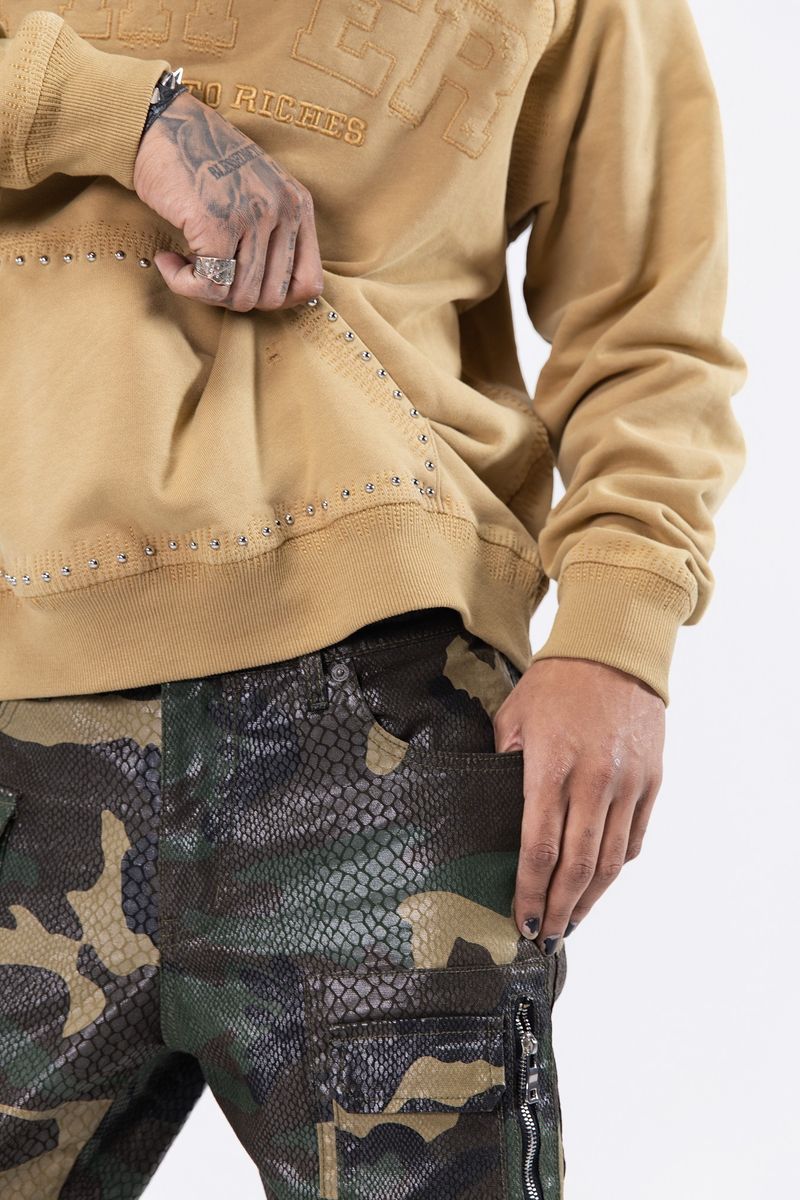 PAPER MONEY CARGO PANTS CAMO (PM1100)