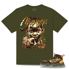 RISQ TAKERS t-shirt RTDe - BHM26 - Chosen - OLIVE