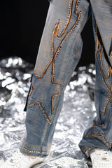 ELITE PREMIUM DENIM Vintage Stars Mens Cargo 19477