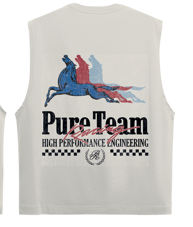 PURE Overdrive Ivory Tank Top (PUR22300-22)