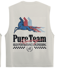 PURE Overdrive Ivory Tank Top (PUR22300-22)