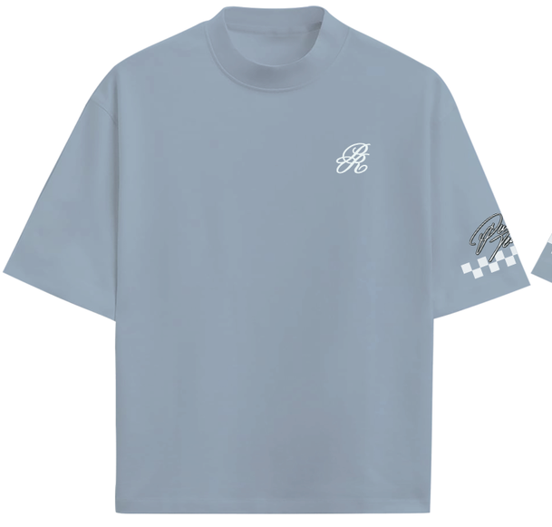 PURE  Overdrive Sky Blue T-Shirt (PUR22290-35)