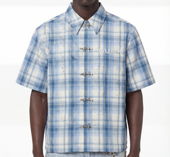 GUAPI SHIRT Glacier Plaid Shirt