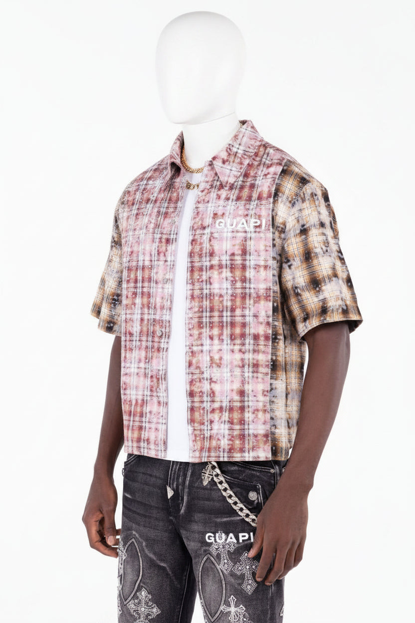 GUAPI SHIRT Eclipse Plaid Shirt