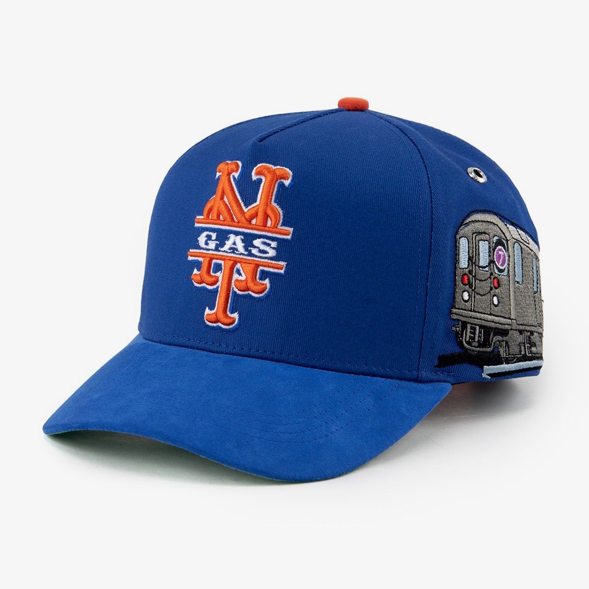 GAS NYC hat (7 Train (Blue))