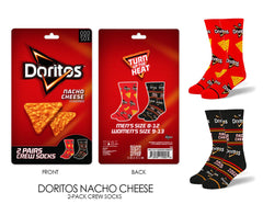 0DD Doritos Nacho Cheese - 2 Pack Crew - Novelty Bag (OS-213652PKCSNBAG
