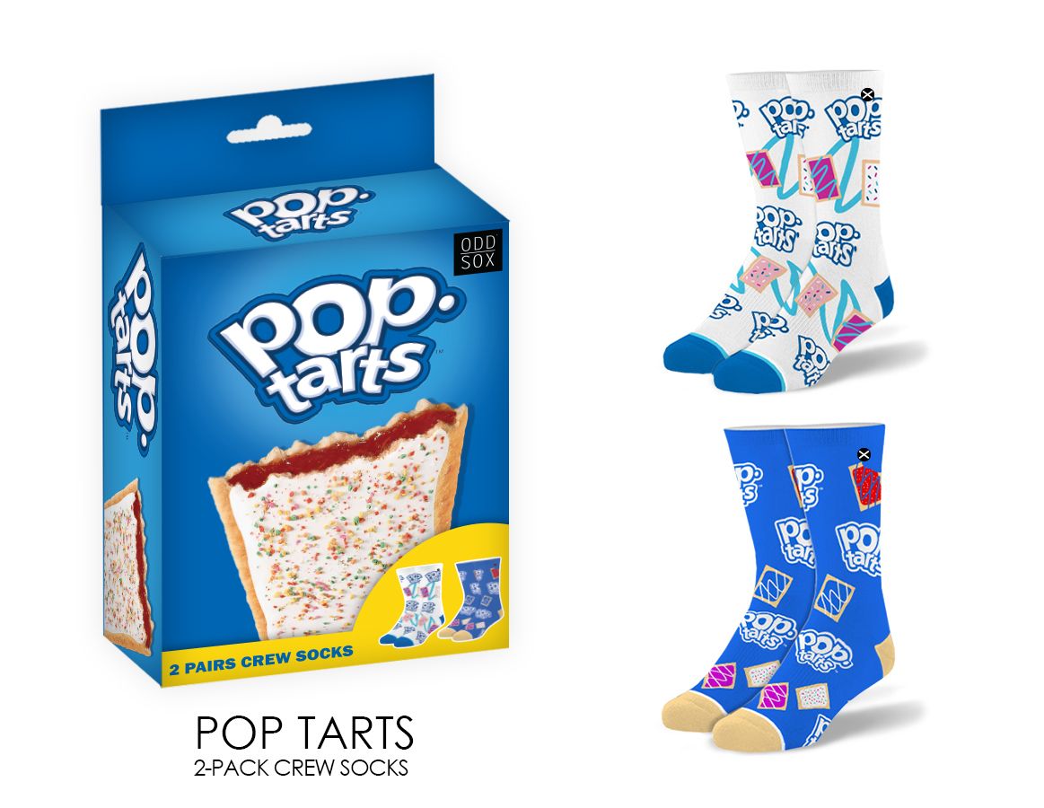 ODD Pop Tarts 2 Pack Crew - Novelty Box (OS-214042PKCSNB)