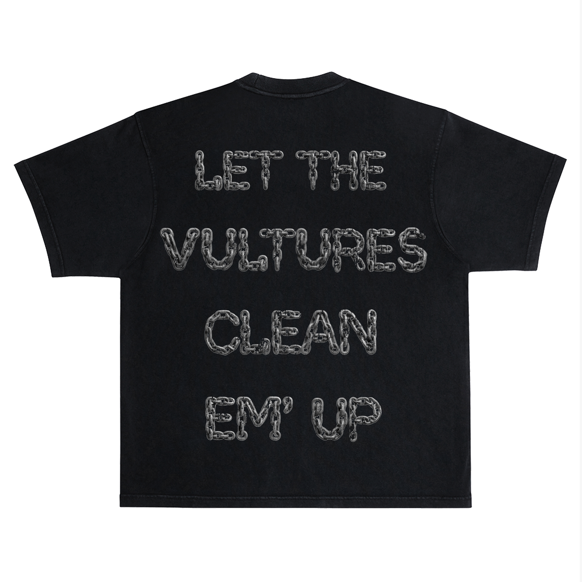 RICH DEAD IDOLS "VULTURE$ BLACK LONG SLEEVE T-SHIRT