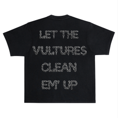 RICH DEAD IDOLS "VULTURE$ BLACK LONG SLEEVE T-SHIRT