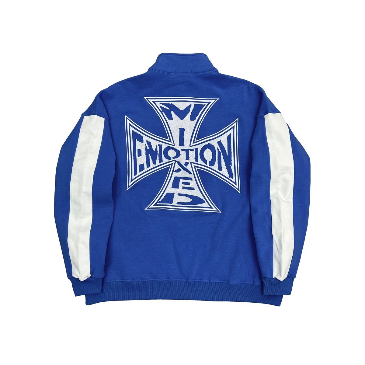 MIXED EMOTION "Blue" Quarter Hoodie