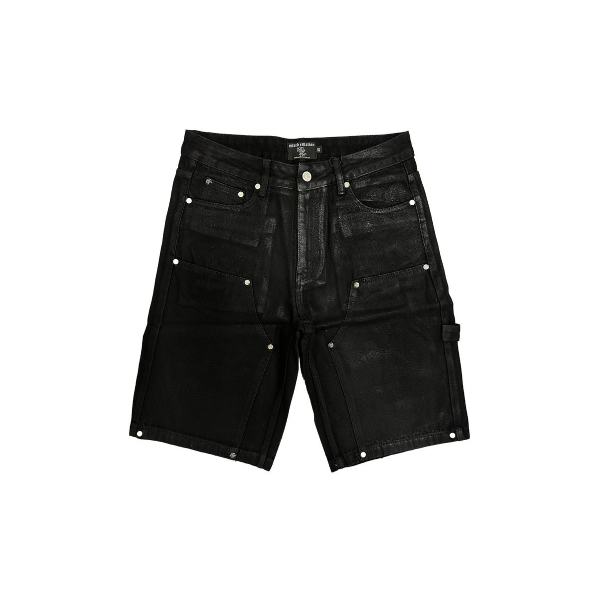 MIXED EMOTION "Worker” Wax Shorts
