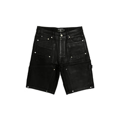 MIXED EMOTION "Worker” Wax Shorts