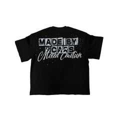 MIXED EMOTION T-SHIRT  Black “scar” Tee