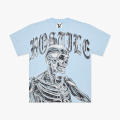 XHUSTILE T-SHIRTS XHostile-Chrome Skeleton (xh-00037)