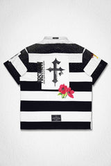 FIRST ROW classic mono club polo SHIRT (FRO1001)