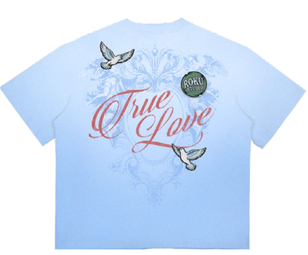 ROKU STUDIO DEVOTION FADED RELAXED LOOSE FIT TEE