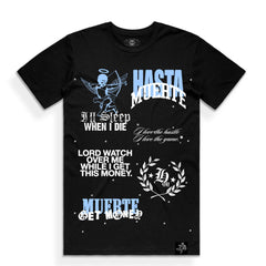 HASTA MUERTE t-shirt Heavenly Gains (Rhinestones - Heavenly Gains
