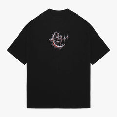 HUSTLERS COUTRY CLUB t-shirts Barbed Country F/B