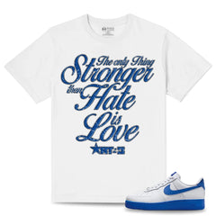RISQ TAKERS t-shirt RTDe - The Only Thing Stronger - WHITE