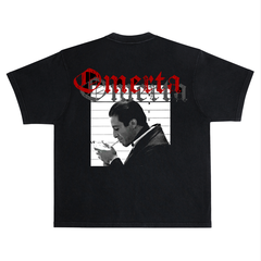 RICH DEAD IDOLS t-shirt michael corleone" T-SHIRT BLACK AND RED