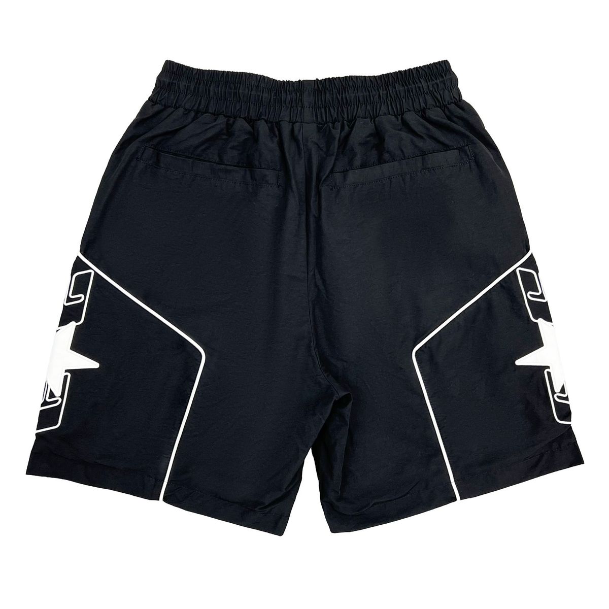 GAS NYC Nylon shorts (Black))
