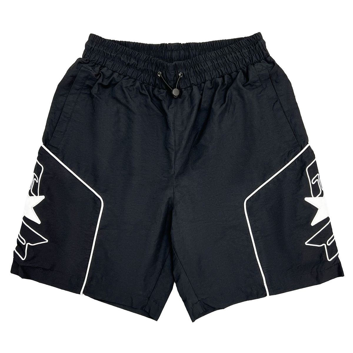 GAS NYC Nylon shorts (Black))