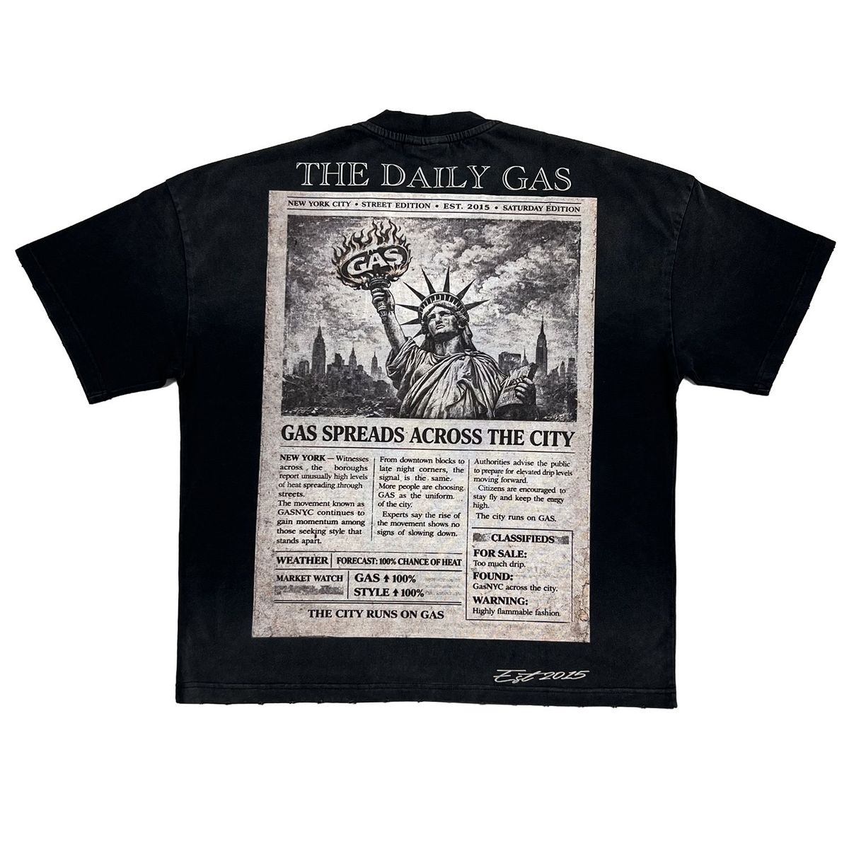 GAS NYC (Breaking new T-shirt)