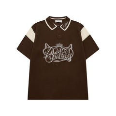 ALMOST SOMEDAY SET clubhouse knit polo (AS-SUM26-007)-(AS-SUM26-008)