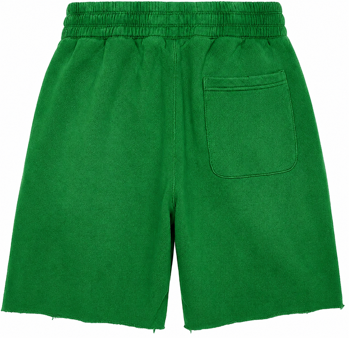 GLAZA Heavyweight French Terry Shorts – Green Wash