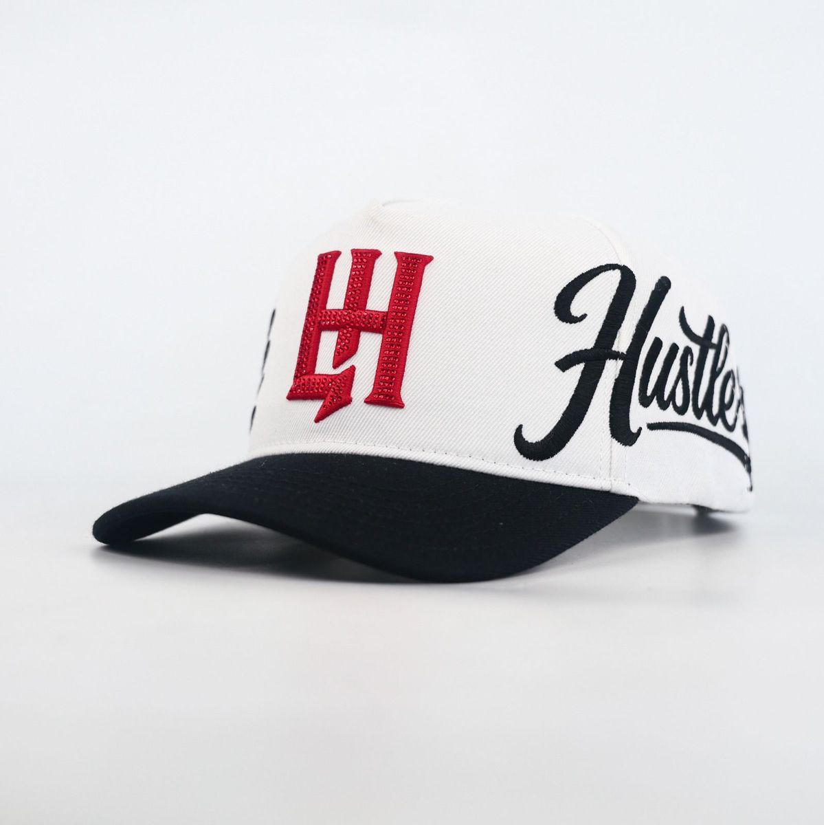 LIFE HUSTLERS LH Hat White/Red
