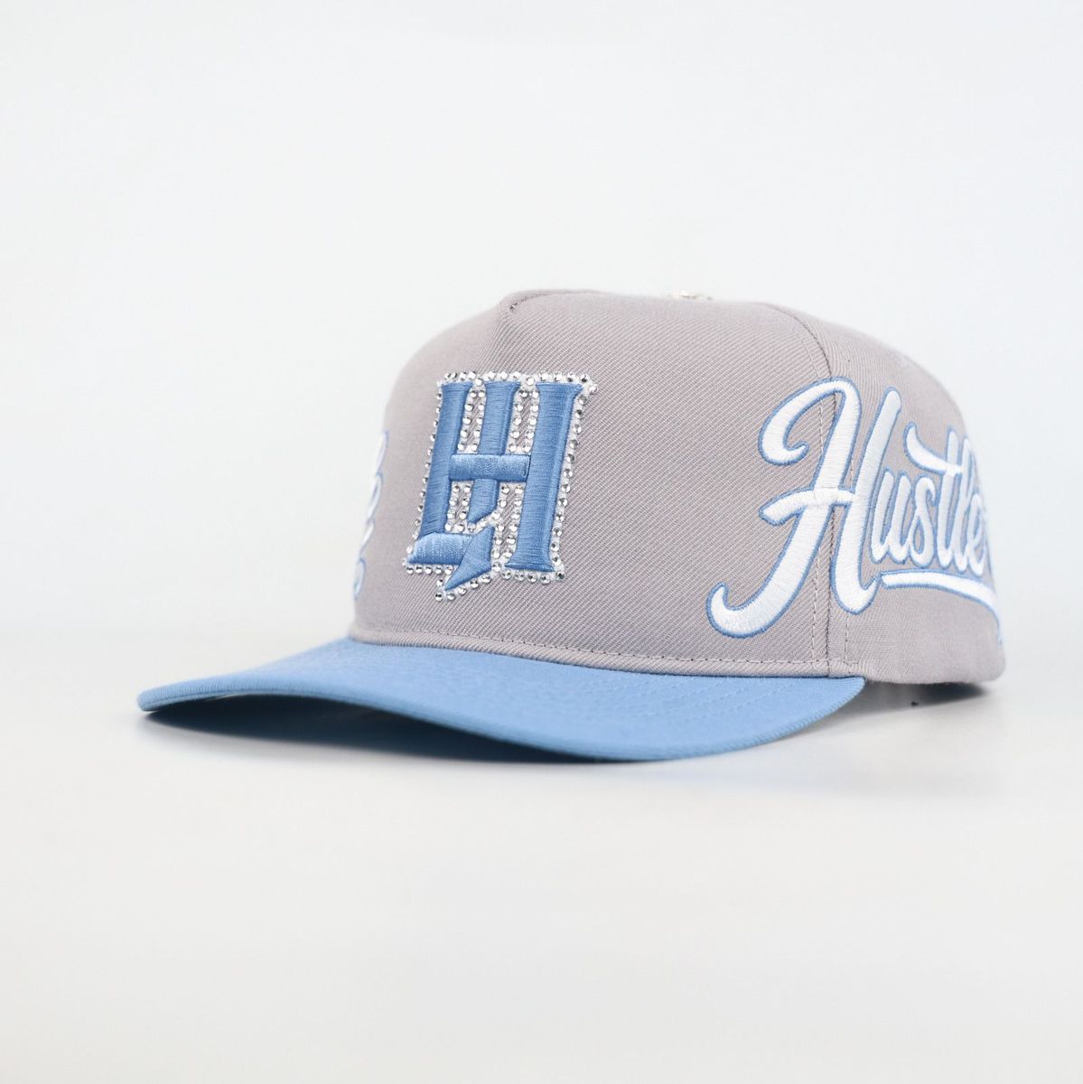 LIFE HUSTLERS LH Hat Grey/Blue (LH Hat Grey/Blue)