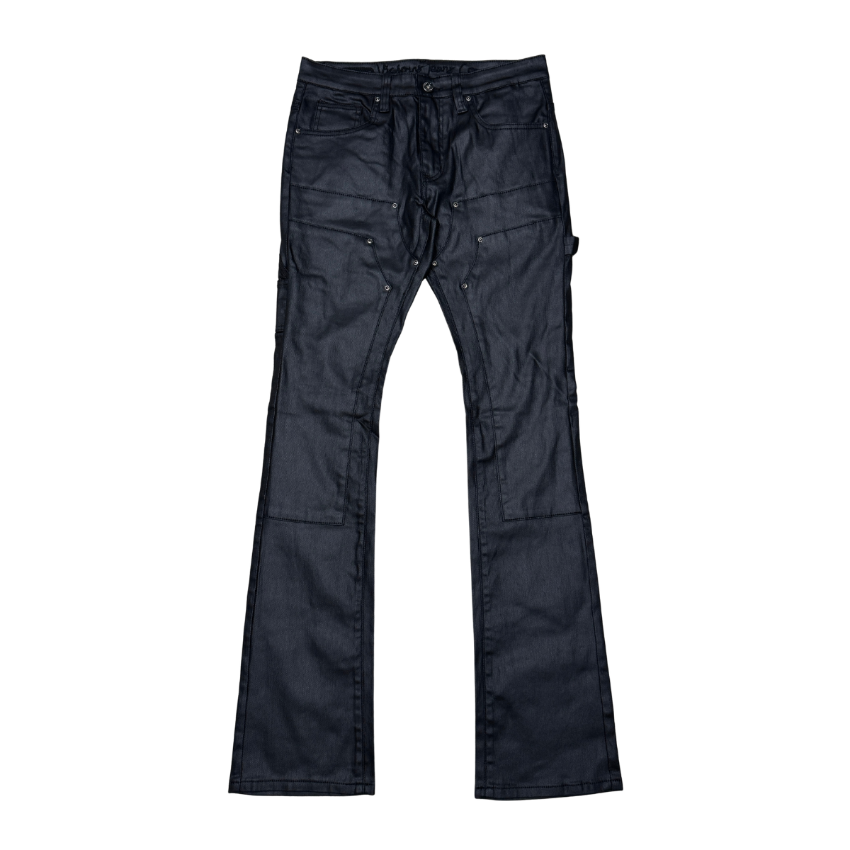 VICIOUS  PREMIUM BLACK COATED DENIM (VC1230 COATED BLACK)