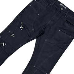 VICIOUS PANTS  PREMIUM DENIM SKINNY BOOT CUT