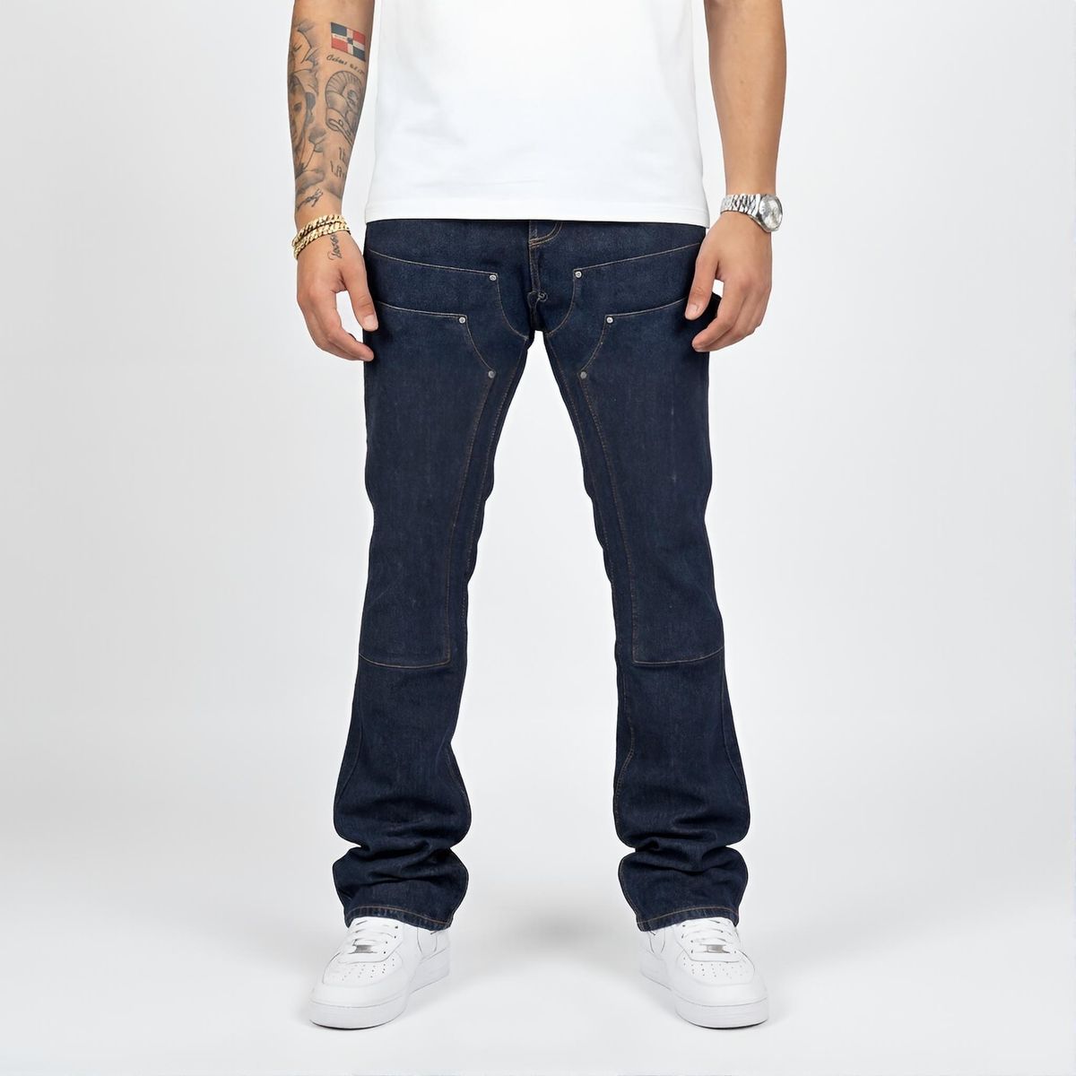 VICIOUS PANTS PREMIUM DENIM SKINNY BOOT CUT