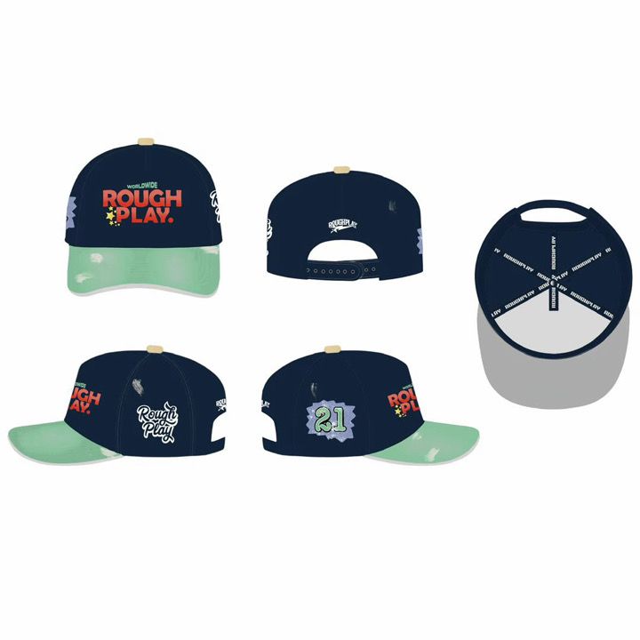 ROUGHPLAY HAT VINTAGE SNAPBACK (BLUE/GREEN