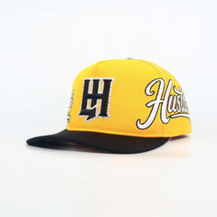 LIFE HUSTLERS HAT LH BLACK & YELLOW