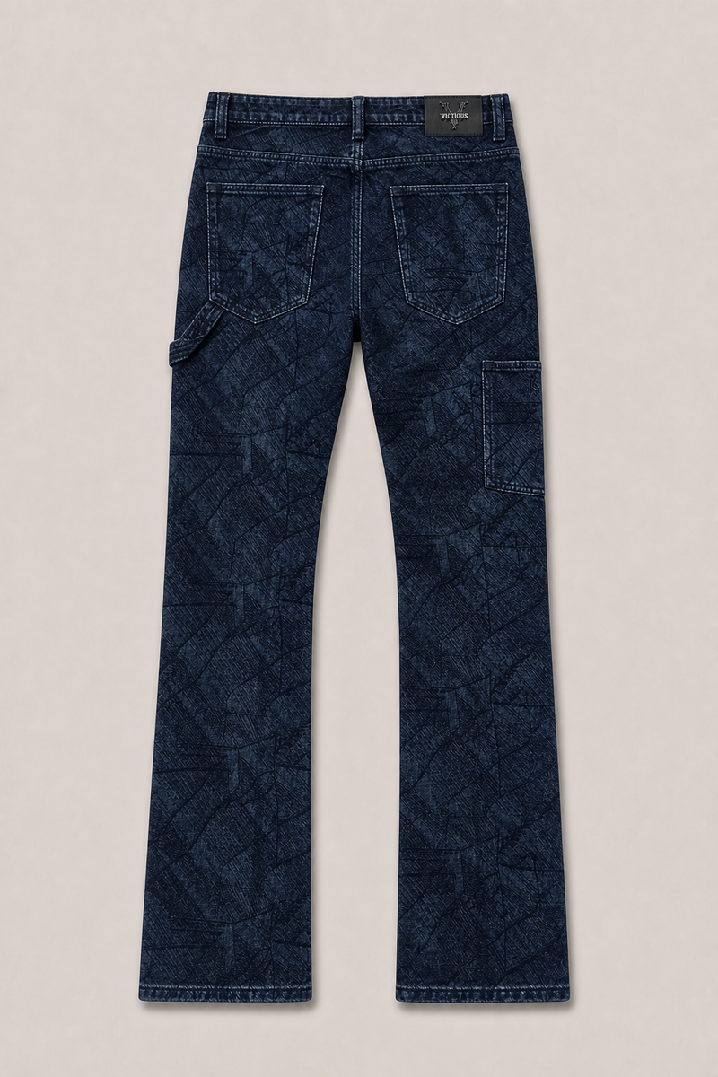VICIOUS  PREMIUM DENIM VICIOUS WITH MATCHING PANTS