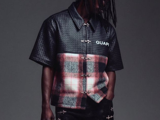 GUAPI Obsidian Plaid Aviation Shirt