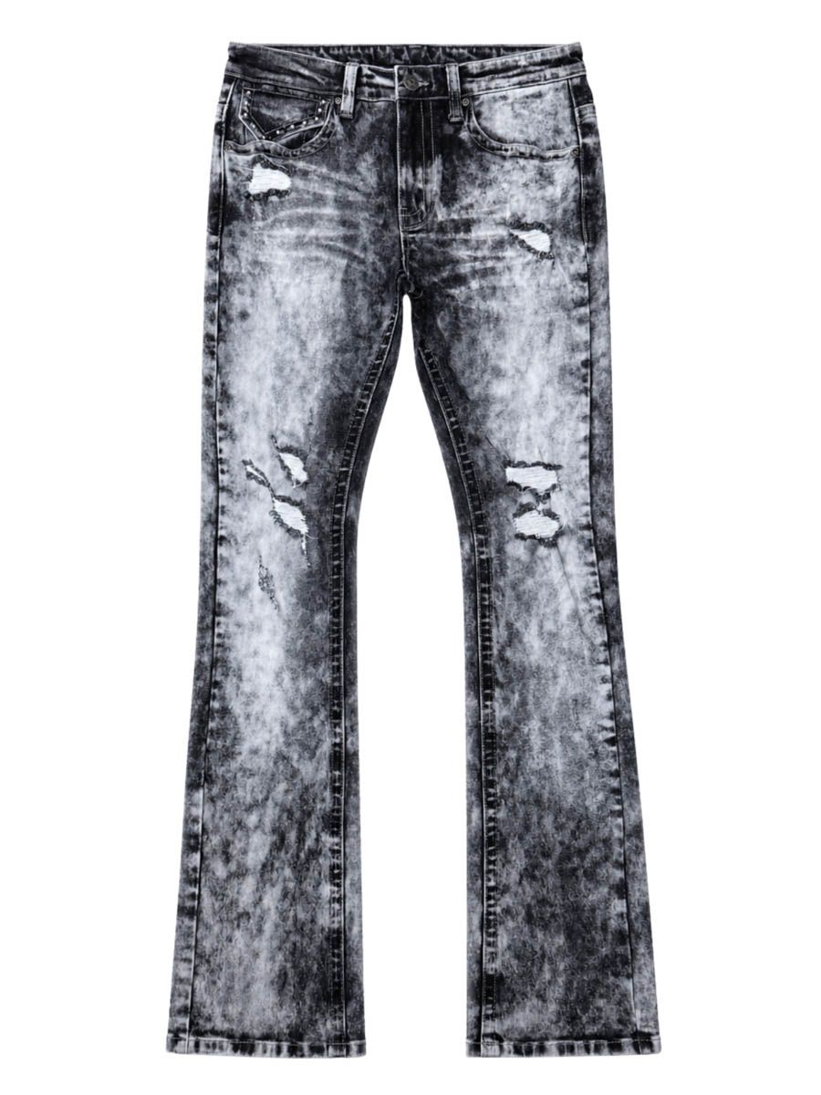 VICIOUS Premimum Denim Rip & Repair / Light Artwork BackPockets