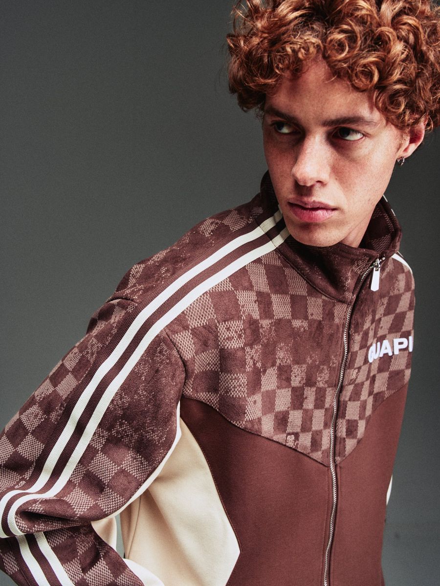GUAPI Oak Brown Grand Prix Track Jacket