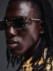 GUAPI Obsidian Black Serpent Glasses