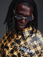 GUAPI Obsidian Black Serpent Glasses