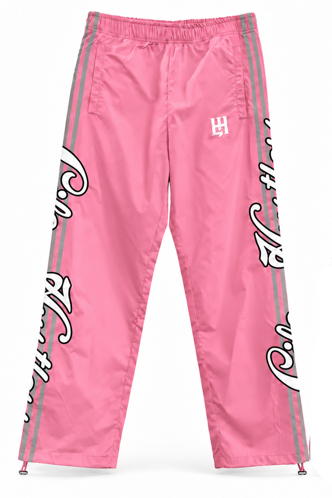 LIFE HUSTLERS TRACK sweat pants pink